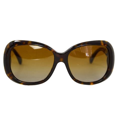 chanel tortoise shell aviator sunglasses